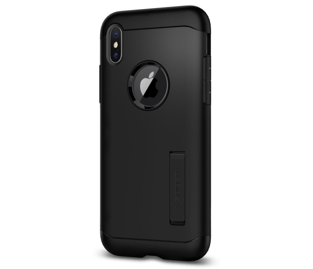 Etui Slim Armor do iPhone X czarne - 390455 - zdjęcie 3